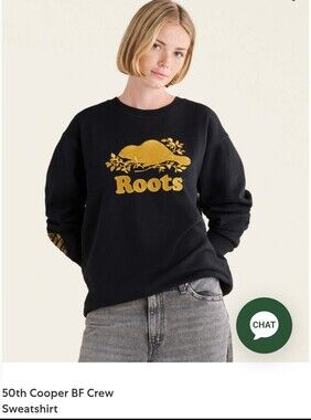 Roots 50th Cooper BF Crew Sweatshirt